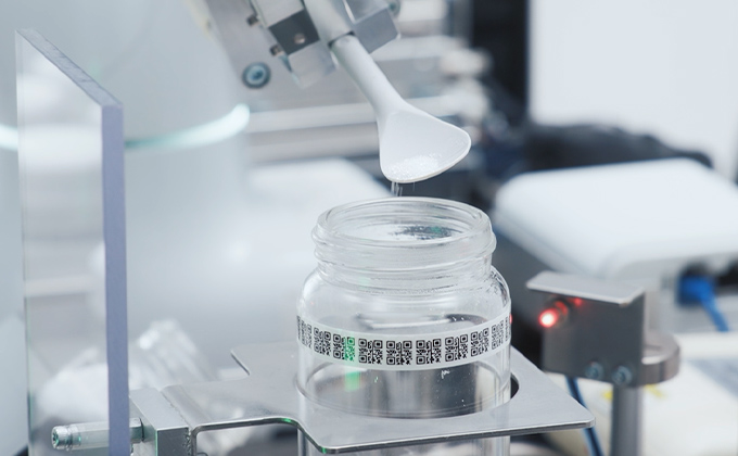 Powder weighing system