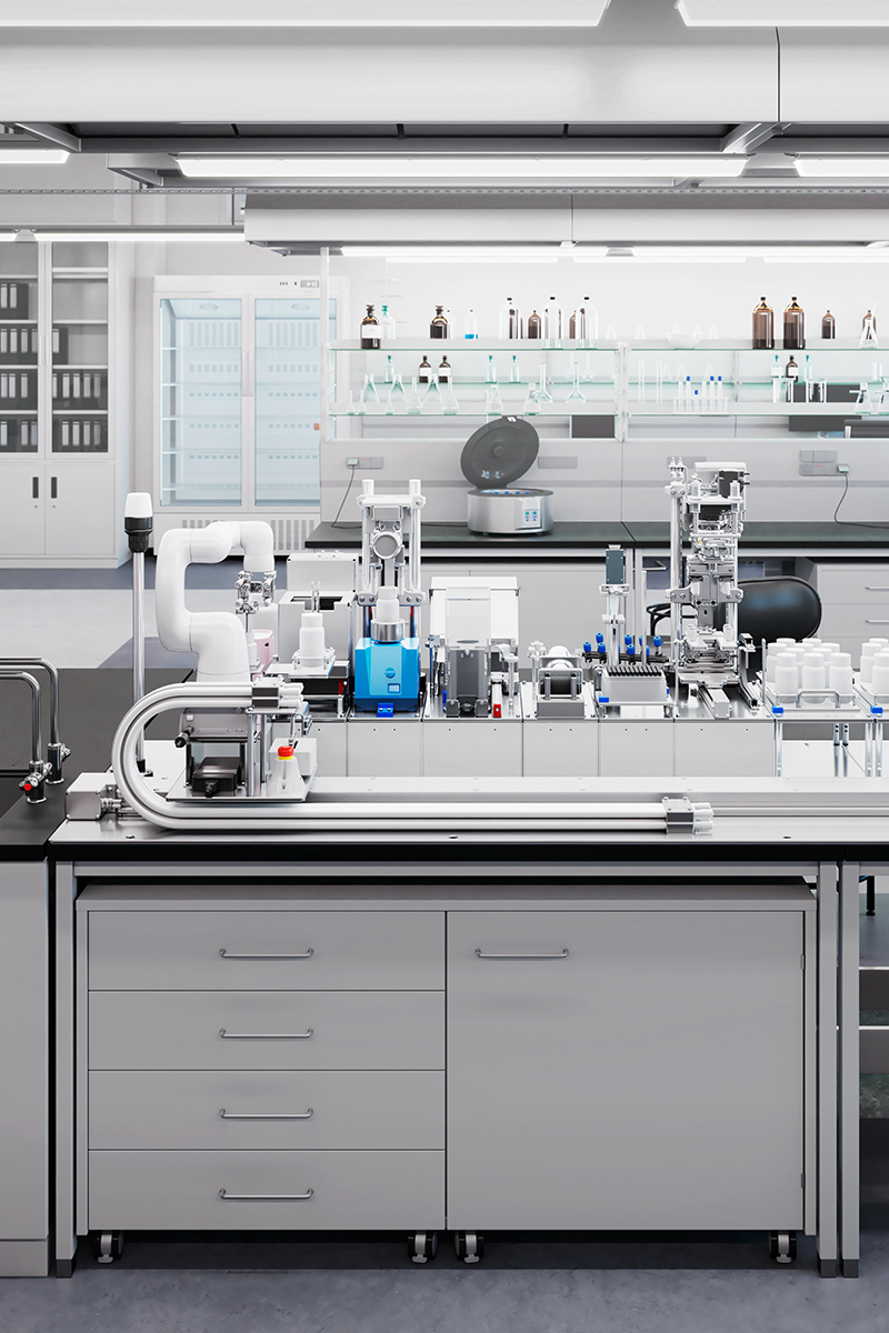 モジュール型ラボオートメーション COBOTTA LAB Modules