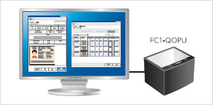 デンソー パスポート・QR・バーコードスキャナ FC1-QOPU