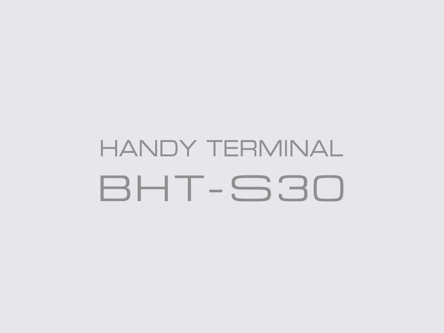 BHT-S30｜ハンディターミナル｜製品｜自動認識｜デンソーウェーブ