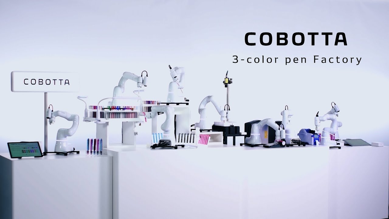 3-color pen factory