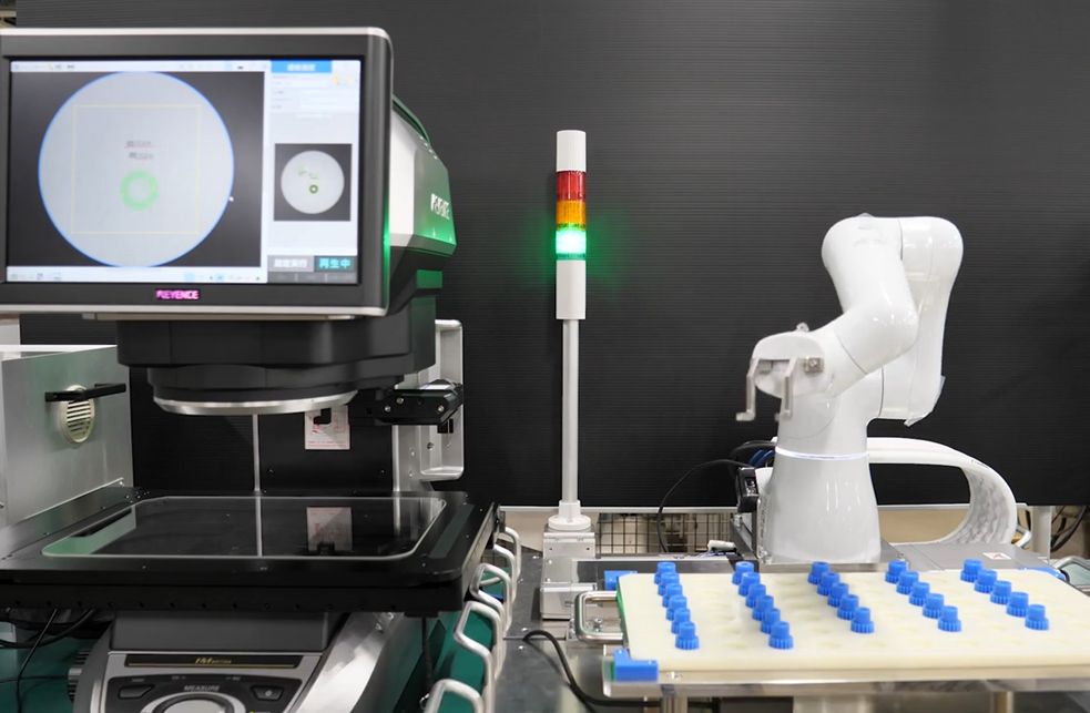 Inspection process automation with COBOTTA